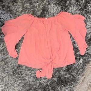 Boutique Coral Top